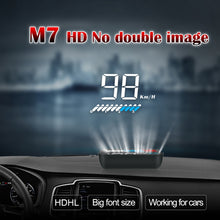 Load image into Gallery viewer, M7 3.5 inch Universal Car OBD2 + GPS HUD Vehicle-mounted Head Up Display Fuel Consumption, M7