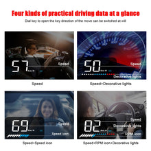 Load image into Gallery viewer, M7 3.5 inch Universal Car OBD2 + GPS HUD Vehicle-mounted Head Up Display Fuel Consumption, M7