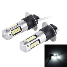 Load image into Gallery viewer, 2 PCS H3 10W 30 SMD-4014 LEDs Car Fog Light, DC 12V, H3 (Blue Light), H3 (Pink Light), H3 (Ice Blue Light), H3 (Orange Light), H3 (Red Light), H3 (White Light)
