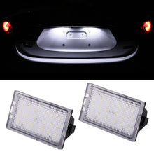 Load image into Gallery viewer, 2 PCS DC 12V 3W 150LM 6000K LED License Plate Light 18LEDs SMD-3528 Bulbs Lamps for Land Rover, For Land Rover