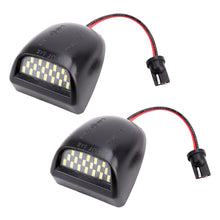 Load image into Gallery viewer, 2 PCS DC 12V 3W 150LM 6000K LED License Plate Light 18LEDs SMD-4014 Bulbs Lamps for Chevrolet, For Chevrolet