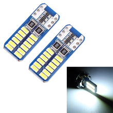 Load image into Gallery viewer, 2 PCS T10 / W5W / 168 / 194 DC12V 1.4W 6000K 90LM 12LEDs SMD-3014 Car Reading Lamp Clearance Light, with Decoder, T10 / W5W / 168 / 194(90LM)