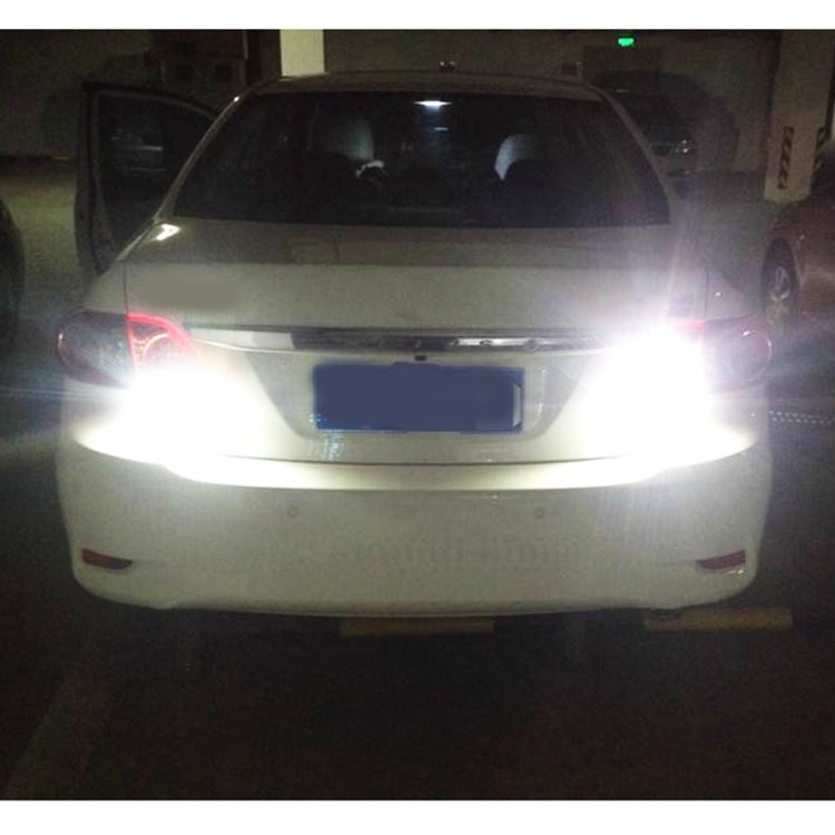 2 PCS 1156 / BA15S DC9-16V / 8.2W / 6000K / 655LM Car Auto Reversing Lights / Turn Light 66LEDs SMD-2016 Lamps, 1156