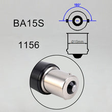Load image into Gallery viewer, 2 PCS 1156 / BA15S DC9-16V / 8.2W / 6000K / 655LM Car Auto Reversing Lights / Turn Light 66LEDs SMD-2016 Lamps, 1156