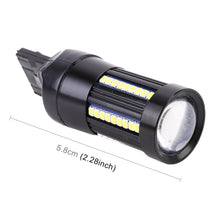 Load image into Gallery viewer, 2 PCS T20 / 7440 DC9-16V / 8.2W / 6000K / 655LM Car Auto Reversing Lights / Turn Light 66LEDs SMD-2016 Lamps, 7440