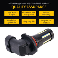 Load image into Gallery viewer, 2 PCS 9006 DC9-16V / 8.2W / 6000K / 655LM Car Auto Fog Light 66LEDs SMD-2016 Lamps, 9006
