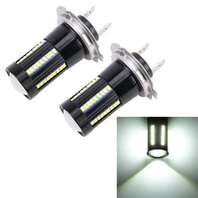 Load image into Gallery viewer, 2 PCS H7 DC9-16V / 8.2W / 6000K / 655LM Car Auto Fog Light 66LEDs SMD-2016 Lamps, H7