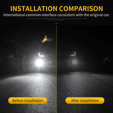 Load image into Gallery viewer, 2 PCS H11 / H8 DC9-16V / 8.2W / 6000K / 655LM Car Auto Fog Light 66LEDs SMD-2016 Lamps, H11 / H8
