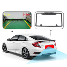Load image into Gallery viewer, PZ422 America Car License Plate Frame 120 Degree Rear View Camera, PZ422