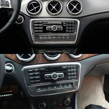 Load image into Gallery viewer, Car Carbon Fiber CD Panel Decorative Sticker for Mercedes-Benz GLA 2015-2018, CD Panel