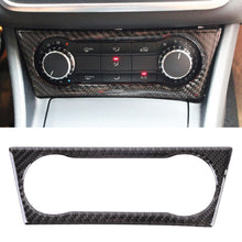 Load image into Gallery viewer, Car Carbon Fiber Air Conditioning Knob Sound Control Panel Decorative Sticker for Mercedes-Benz GLA 2015-2018, Air Conditioning Knob Sound Control Panel