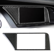Load image into Gallery viewer, Car Carbon Fiber Inner Frame without Navigation Decorative Sticker for Audi A4L / A5 / Q5 2009-2016, Inner Frame without Navigation