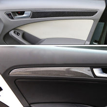 Load image into Gallery viewer, 4 PCS Car Carbon Fiber Inner Door Panel Decorative Sticker for Audi A4L / A5 / Q5 2009-2016, Inner Door Panel