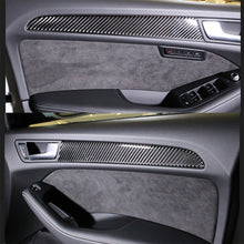 Load image into Gallery viewer, 4 PCS Car Carbon Fiber Inner Door Panel Decorative Sticker for Audi A4L / A5 / Q5 2009-2016, Inner Door Panel