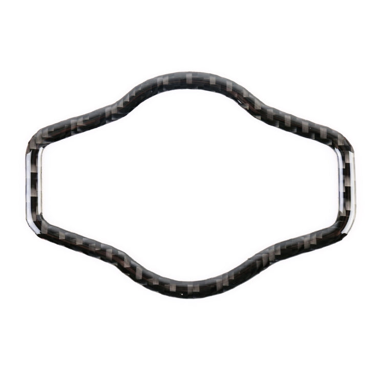 Car Carbon Fiber Headlight Switch Button Decorative Sticker for Audi A4L / A5 / Q5 2009-2016, Headlight Switch Button