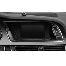 Load image into Gallery viewer, Car Carbon Fiber Navigation Outer Frame Decorative Sticker for Audi A4L / A5 / Q5 2009-2016, Navigation Outer Frame