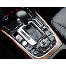 Load image into Gallery viewer, 2 PCS Car Carbon Fiber Gear Panel Decorative Sticker for Audi A4L / A5 / Q5 2009-2016, Gear Panel (F)