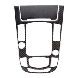 2 PCS Car Carbon Fiber Gear Panel Decorative Sticker for Audi A4L / A5 / Q5 2009-2016, Gear Panel(E)