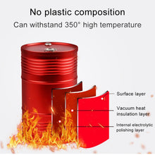 Load image into Gallery viewer, Universal Portable Car Metal Trash Rubbish Bin Ashtray, Universal Black, Universal Red