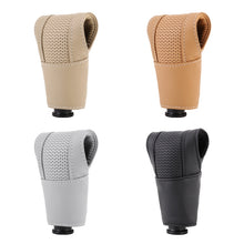 Load image into Gallery viewer, Universal Nonslip Breathable Genuine Leather Car Gear Shift Knob Cover