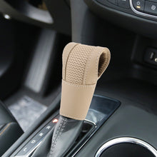 Load image into Gallery viewer, Universal Nonslip Breathable Genuine Leather Car Gear Shift Knob Cover