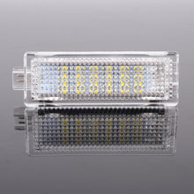 Load image into Gallery viewer, 2 PCS LED Car DC 12V 1.5W 6000K 100LM Door Lights 18LEDs SMD-3528 Lamps for BMW E81, For BMW E81