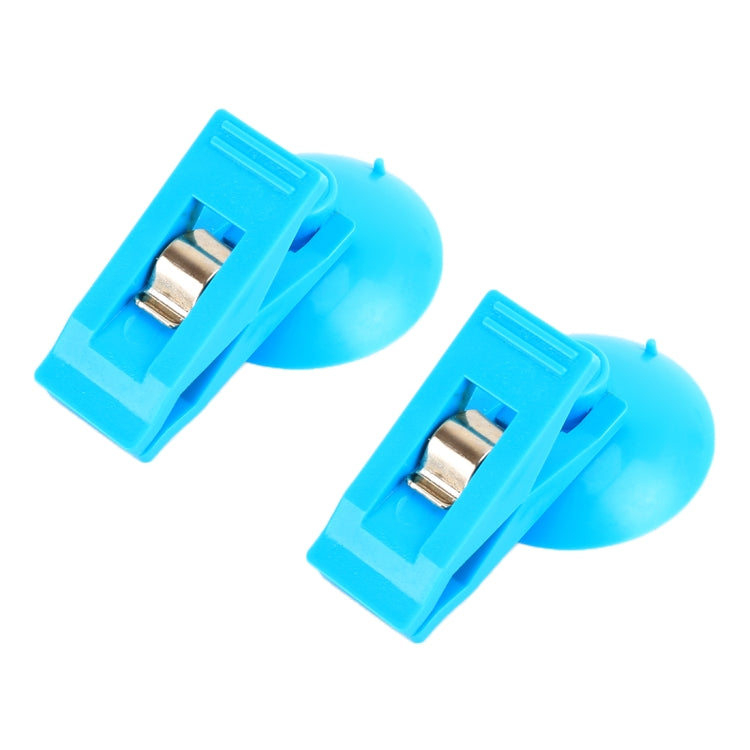 2 PCS Car Windshield Multi-functional Suction Cup Clip, Random Color Delivery, Suction Cup Clip