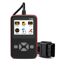 Load image into Gallery viewer, V500 Trunk HD Reading Card Professional OBDII Diagnostic Code Scanner Tool, V500