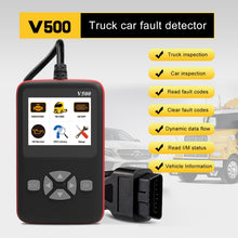 Load image into Gallery viewer, V500 Trunk HD Reading Card Professional OBDII Diagnostic Code Scanner Tool, V500