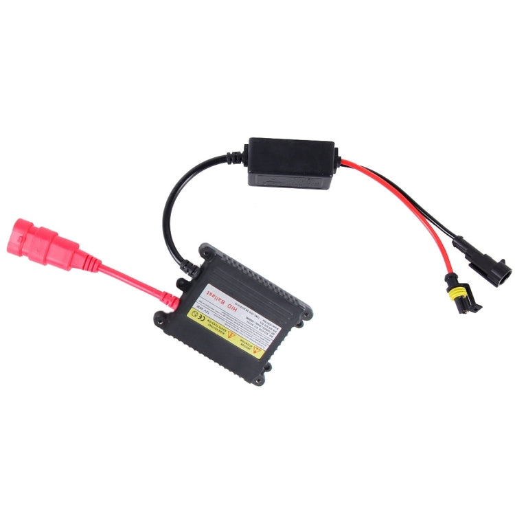 2PCS 35W H3 2800 LM Slim HID Xenon Light with 2 Alloy HID Ballast, High Intensity Discharge Lamp, Color Temperature: 4300K, H3