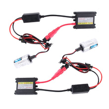 Load image into Gallery viewer, 2PCS 35W HB3/9005 2800 LM Slim HID Xenon Light with 2 Alloy HID Ballast, High Intensity Discharge Lamp, Color Temperature: 6000K, 9005