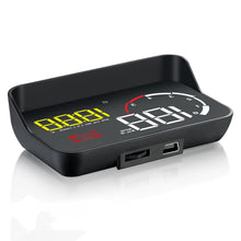 Load image into Gallery viewer, M10 3.5 inch Universal Car OBD2 HUD Vehicle-mounted Head Up Display, M10(Blue), M10(Yellow)