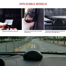 Load image into Gallery viewer, C700 2.6 inch Universal Car OBD2 HUD Vehicle-mounted Head Up Display, C700