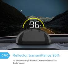 Load image into Gallery viewer, C700 2.6 inch Universal Car OBD2 HUD Vehicle-mounted Head Up Display, C700