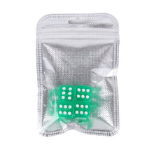 Load image into Gallery viewer, 4 PCS Plastic Plated Dice Shape Universal Tire Valve Stem Cap, Dice Shape 6, Dice Shape  6