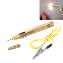 Load image into Gallery viewer, CNJB-85016 Pure Copper Circuit Tester and Electrical Voltage Detector Pen Set With Crocodile Clip 6-24V, Wire Length: 60cm, Pure Copper Circuit Tester