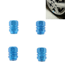 Load image into Gallery viewer, 4PCS SA Metal Plated Hexagon Shape Universal Tire Valve Stem Cap, Hexagon Shape