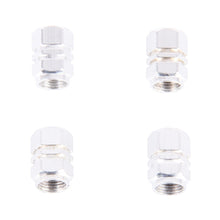 Load image into Gallery viewer, 4PCS SA Metal Plated Hexagon Shape Universal Tire Valve Stem Cap, Hexagon Shape