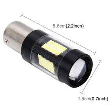 Load image into Gallery viewer, 1156/BA15S 7W 420LM 42LEDs DC 12V SMD-3528 Car Tail Bulb Turn Signal Auto Reverse Lamp Daytime Turn Running Light Car Source (White Light), 1156
