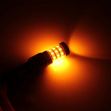 Load image into Gallery viewer, 7443 5W 350LM 60LEDs DC 12V 6000K SMD-4014 Car Auto Brake Light Turn Signal Lights (White Light+Yellow Light), 7443 5W
