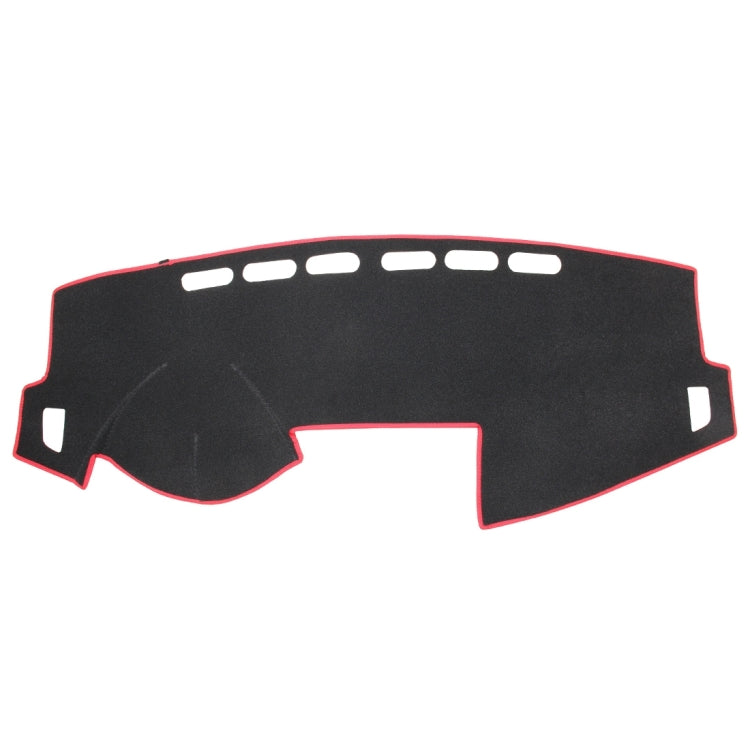 Left-hand Drive Dark Mat Car Dashboard Cover Car Light Pad Instrument Panel Sunscreen for 2014 Vios (Please note the model and year), For 2014 Vios
