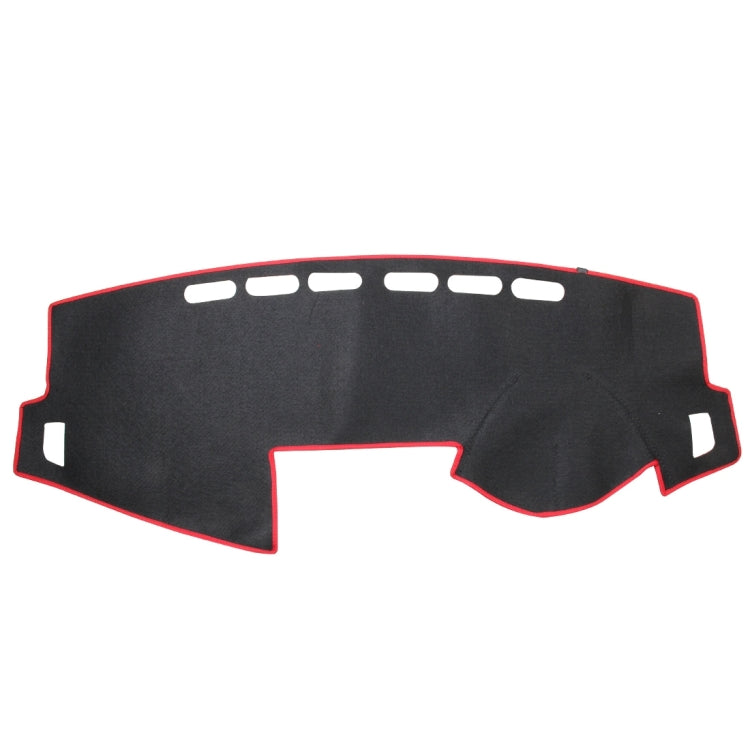 Left-hand Drive Dark Mat Car Dashboard Cover Car Light Pad Instrument Panel Sunscreen for 2014 Vios (Please note the model and year), For 2014 Vios