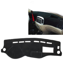 Load image into Gallery viewer, Left-hand Drive Dark Mat Car Dashboard Cover Car Light Pad Instrument Panel Sunscreen for Modern Accent (Please note the model and year), For Modern Accent