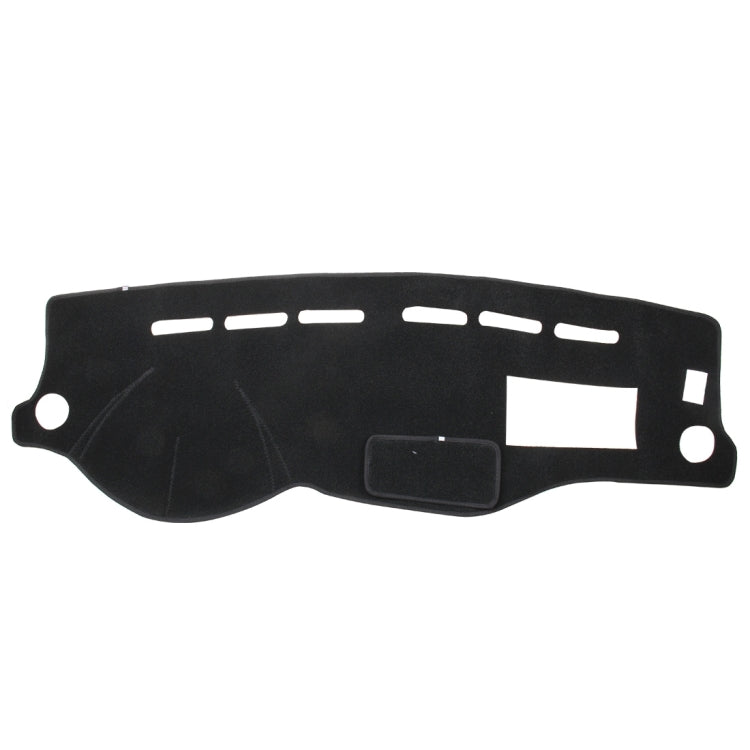 Left-hand Drive Dark Mat Car Dashboard Cover Car Light Pad Instrument Panel Sunscreen for Modern Accent (Please note the model and year), For Modern Accent