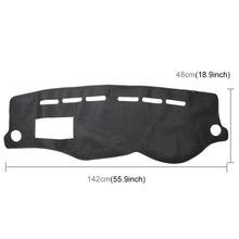 Load image into Gallery viewer, Left-hand Drive Dark Mat Car Dashboard Cover Car Light Pad Instrument Panel Sunscreen for Modern Accent (Please note the model and year), For Modern Accent