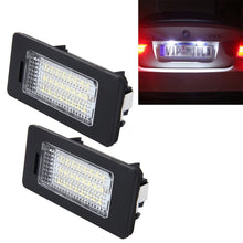 Load image into Gallery viewer, 2 PCS 2W 120 LM Car License Plate Light with 24 SMD-3528 Lamps for Audi,Volkswagen, DC 12V, For Audi,Volkswagen