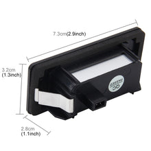 Load image into Gallery viewer, 2 PCS 2W 120 LM Car License Plate Light with 24 SMD-3528 Lamps for Audi,Volkswagen, DC 12V, For Audi,Volkswagen