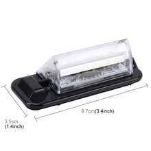 Load image into Gallery viewer, 2 PCS License Plate Light with 18  SMD-3528 Lamps for BMW E36(1992-1998)，2W 120LM,6000K, DC12V (White Light), For BMW E36