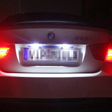 Load image into Gallery viewer, 2 PCS License Plate Light with 18  SMD-3528 Lamps for BMW E36(1992-1998)，2W 120LM,6000K, DC12V (White Light), For BMW E36