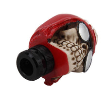 Load image into Gallery viewer, Glasses Skull Shaped Universal Vehicle Car Shifter Cover Manual Automatic Gear Shift Knob, Skull Head Shape 12